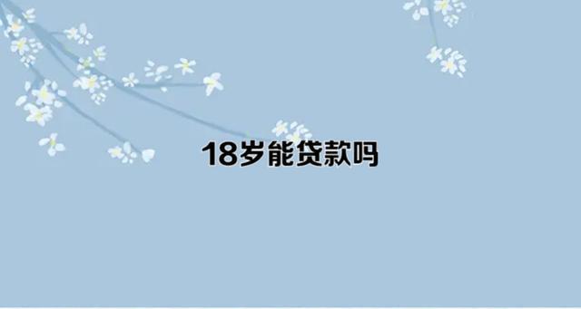 18岁可以借钱的正规平台，哪家靠谱？