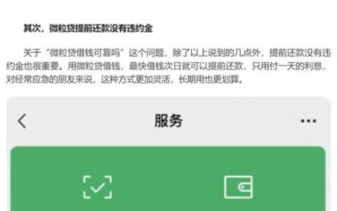 微粒贷是随借随还吗？看完这篇文章就知道