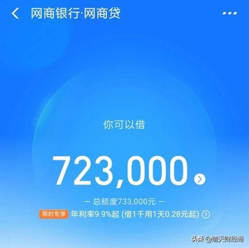 网商贷突然给了70万额度，背后有哪些原因？