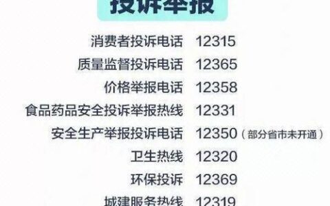 国家工信部投诉电话12321：维护网络秩序，保障用户权益