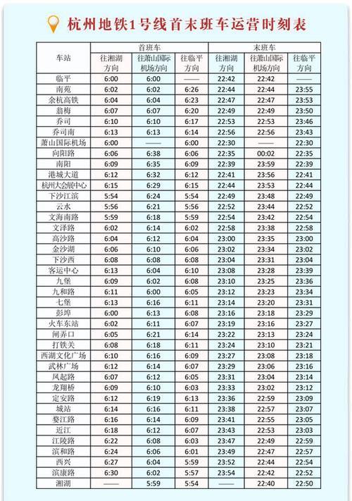 杭州地铁末班车，为夜归人送出城市的温暖