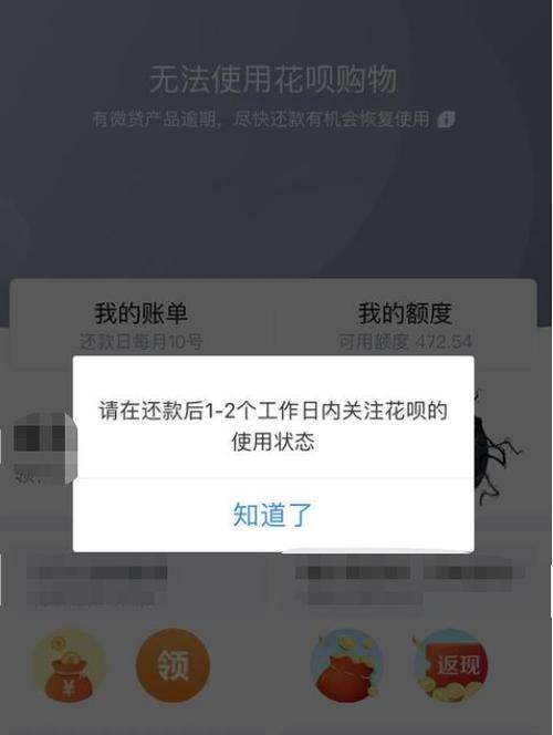 花呗状态异常是什么意思？如何解决？