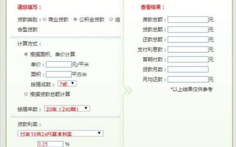 房屋贷款计算器app：轻松计算您的月供